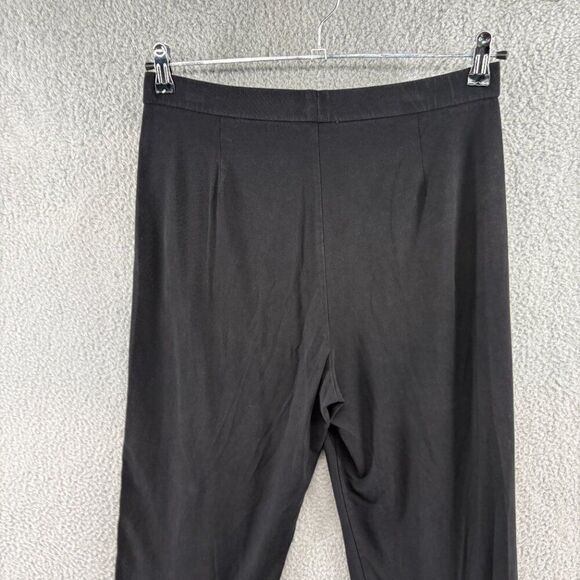 Eileen Fisher Pull On Elastic Waist Pant Size Small Tencel Lyocell Black - Picture 12 of 12